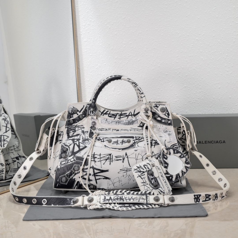 Ba*len*cia*ga top handle bags